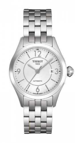 Tissot T-One Automatic 28 Stainless Steel Silver Bracelet