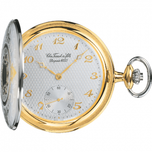 Tissot Tissot Savonnette Mechanical Brass Yellow Gold Palladium Silver