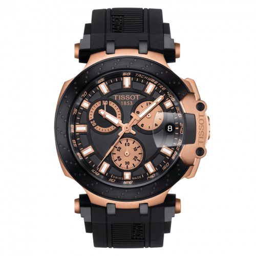 Tissot T-Race Chronograph PVD Gold Black