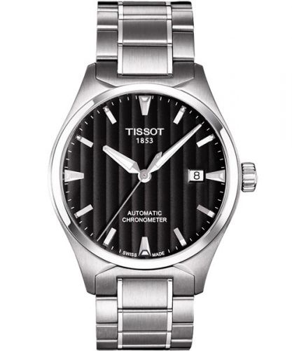Tissot T-Tempo Automatic Stainless Steel Black Bracelet