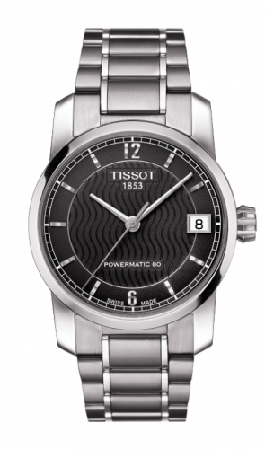 Tissot Powermatic 80 Lady Titanium Black