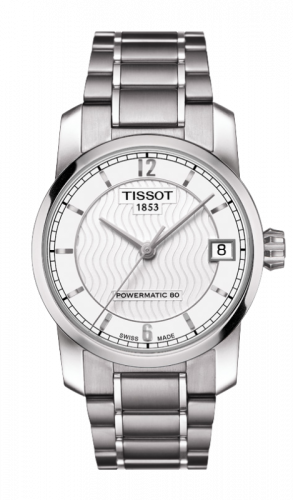 Tissot Powermatic 80 Lady Titanium Silver