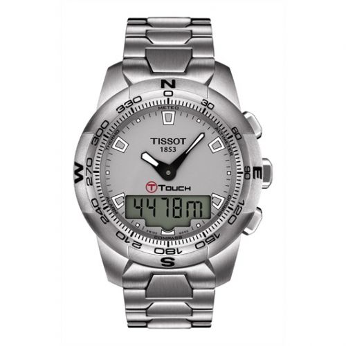 Tissot T-Touch II Rhodium