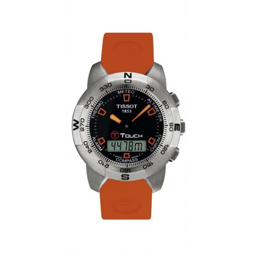 Tissot T-Touch Stainless Steel Black Rubber