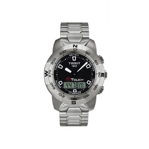 Tissot T-Touch Stainless Steel Black Bracelet