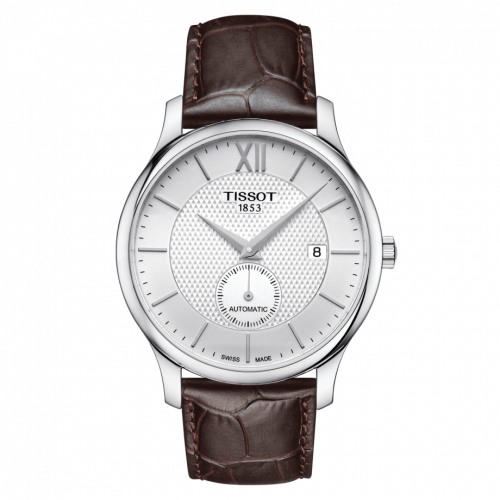 Tissot Tradition Automatic Small Second Stainless Steel Silver