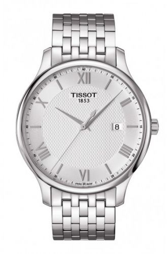 Tissot Tradition Quartz 42 Stainless Steel Silver Bracelet
