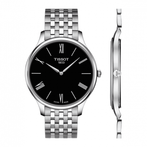 Tissot Tradition 5.5 Stainless Steel Black Bracelet