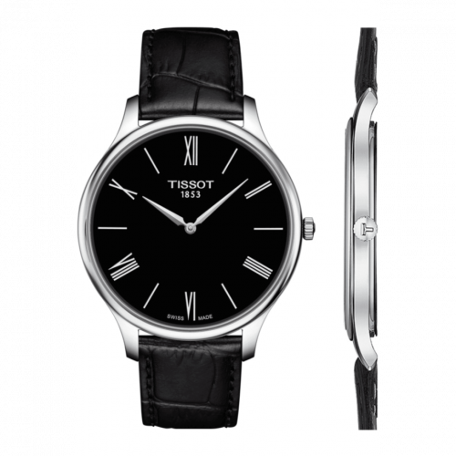 Tissot Tradition 5.5 Stainless Steel Black Strap