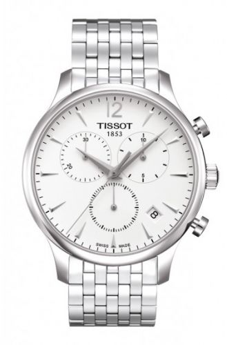 Tissot Tradition Chronograph Stainless Steel Silver Bracelet
