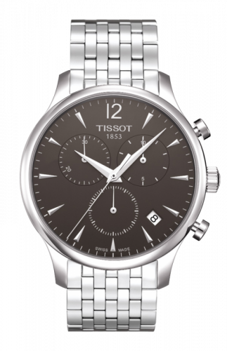 Tissot Tradition Chronograph Stainless Steel Grey Bracelet