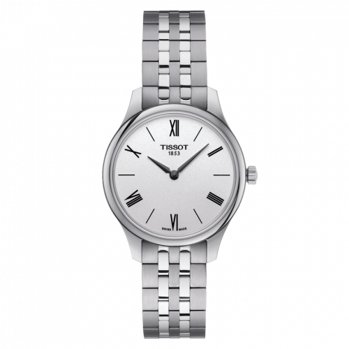 Tissot Tradition 5.5 Lady 31 Stainless Steel Silver Bracelet