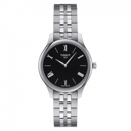 Tissot Tradition 5.5 Lady 31 Stainless Steel Black Bracelet
