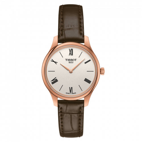 Tissot Tradition 5.5 Lady 31 Rose PVD Silver