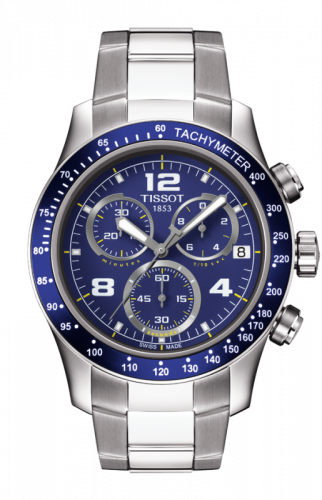 Tissot V8 Quartz Chronograph Tachymeter Blue