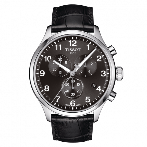 Tissot Chrono XL Classic Stainless Steel Black Strap