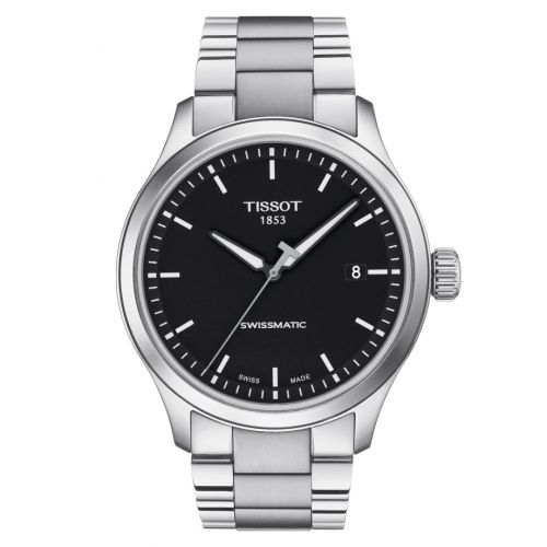 Tissot Gent XL Swissmatic Stainless Steel Black Bracelet