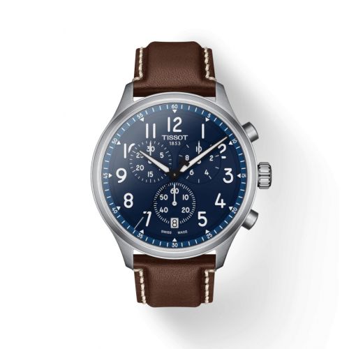 Tissot Chrono XL Classic Stainless Steel Blue