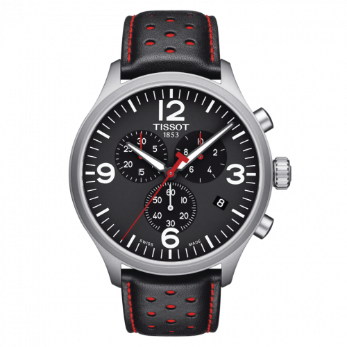 Tissot Chrono XL Classic Stainless Steel Black Strap
