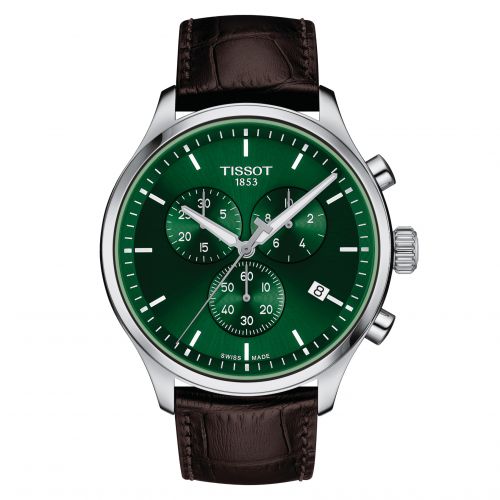 Tissot Chrono XL Classic Stainless Steel Green