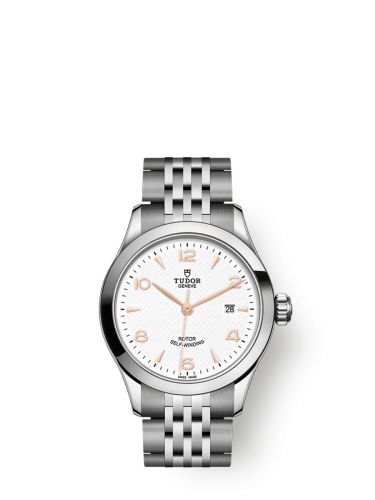 Tudor 1926 28 Stainless Steel White