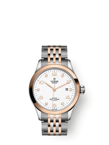 Tudor 1926 28 Stainless Steel Rose Gold White - Diamond