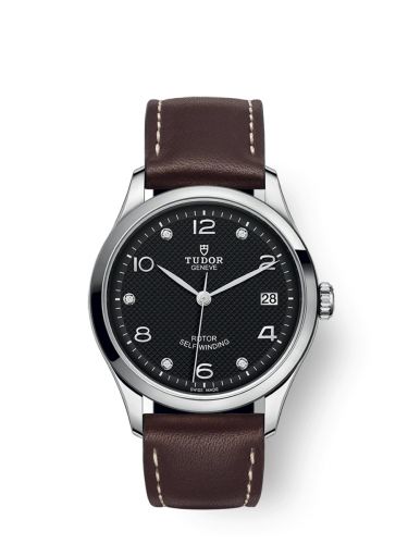Tudor 1926 36 Stainless Steel Black - Diamond Strap