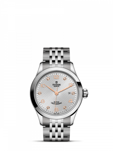 Tudor 1926 28 Stainless Steel Silver - Diamond