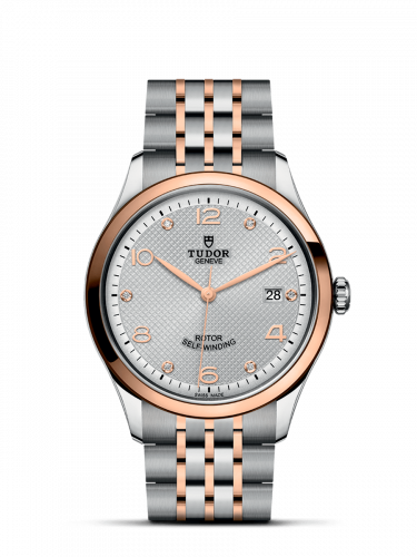 Tudor 1926 39 Stainless Steel Rose Gold Silver - Diamond