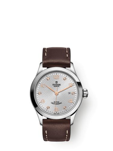 Tudor 1926 28 Stainless Steel Silver - Diamond Strap