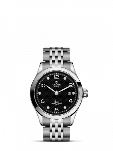 Tudor 1926 28 Stainless Steel Black - Diamond