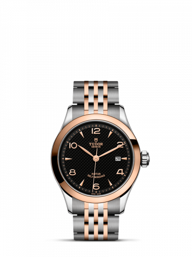 Tudor 1926 28 Stainless Steel Rose Gold Black