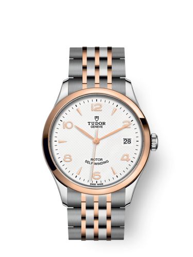 Tudor 1926 36 Stainless Steel Rose Gold White