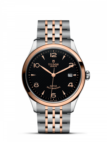 Tudor 1926 39 Stainless Steel Rose Gold Black