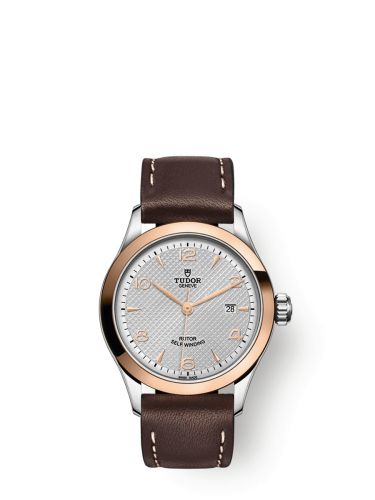 Tudor 1926 28 Stainless Steel Rose Gold Silver Strap