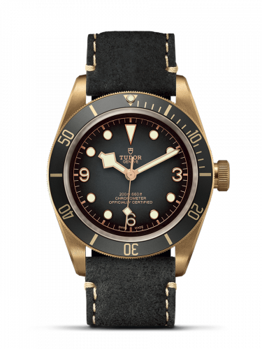 Tudor Heritage Black Bay Bronze Slate Leather