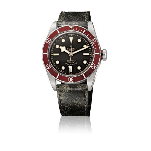 Tudor Black Bay Red Strap