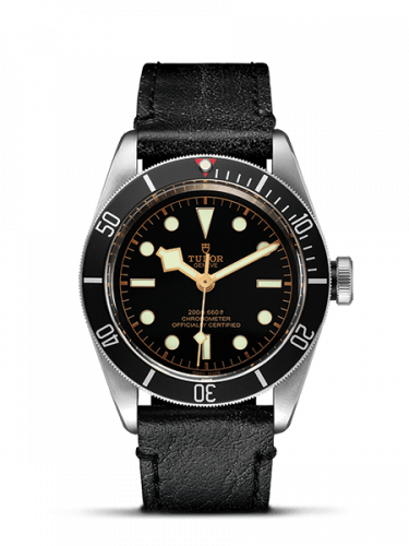 Tudor Heritage Black Bay Black Manufacture Strap