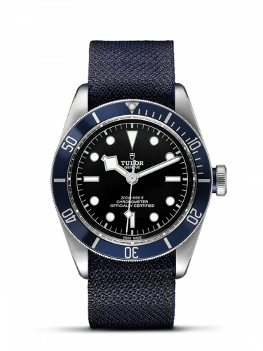 Tudor Heritage Black Bay Blue Manufacture Fabric