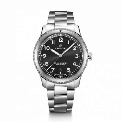 Breitling Navitimer 8 Automatic 41 Stainless Steel Black Bracelet