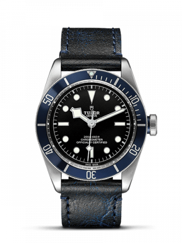 Tudor Heritage Black Bay Blue Manufacture Strap