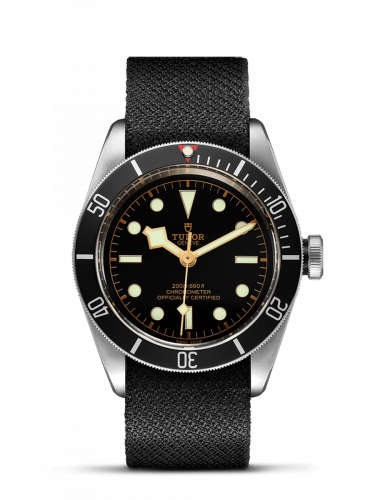 Tudor Heritage Black Bay Black Manufacture Fabric