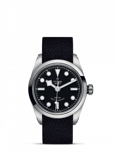 Tudor Heritage Black Bay 32 Stainless Steel Black Strap