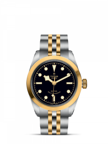 Tudor Heritage Black Bay 32 S&G Black Bracelet