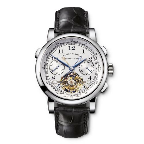 A. Lange & Söhne Tourbograph Pour le Mérite Platinum Silver