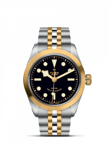 Tudor Heritage Black Bay 36 S&G Black Bracelet