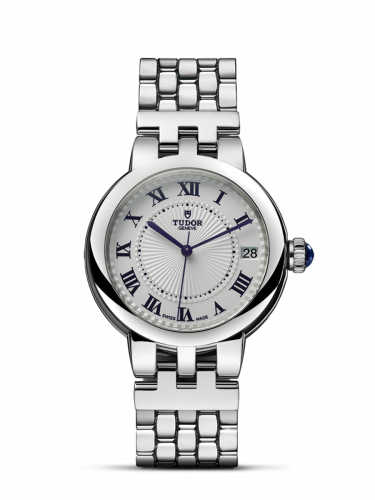 Tudor Clair de Rose 34 Stainless Steel Silver-Roman Bracelet