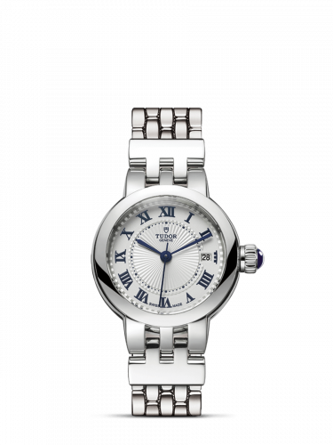 Tudor Clair de Rose 26 Stainless Steel Silver-Roman Bracelet