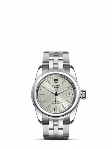 Tudor Glamour Date 26 Stainless Steel Silver Bracelet