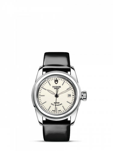Tudor Glamour Date 26 Stainless Steel Opaline Strap